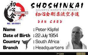 Affiliation card Shoshinkai