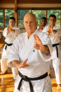 Karate classes for beginners to advanced at the Table View dojo under Peter Klipfel of Shoshinkai 
